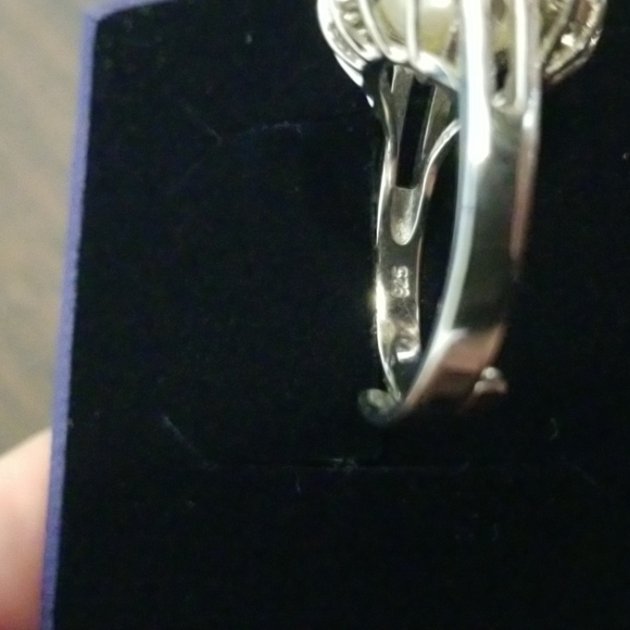 Set - 925 silver ring & earrings - Picture 8 of 13